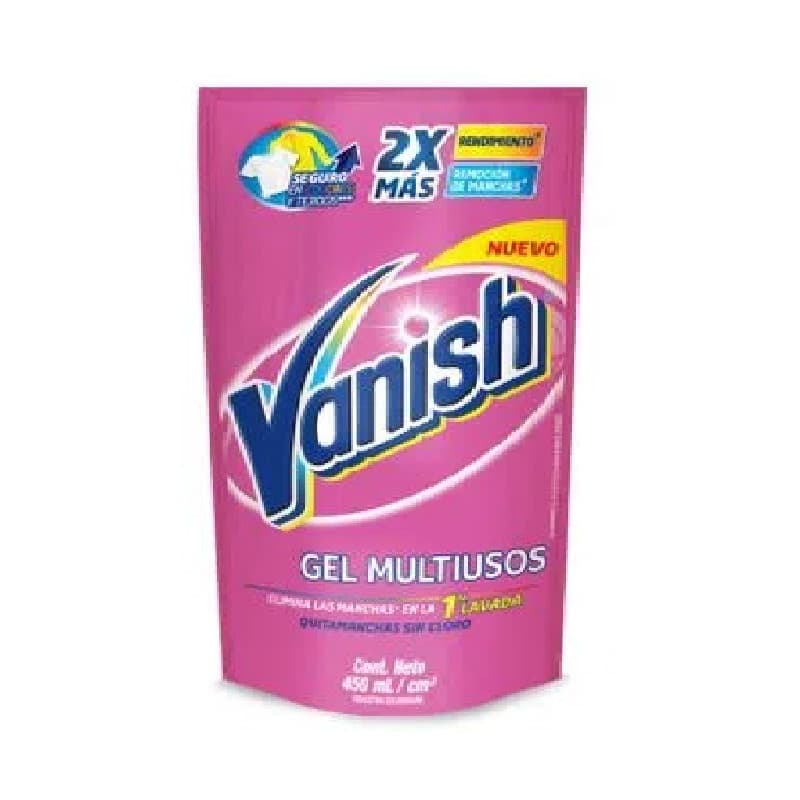Imagen de QUITAMANCHA VANISH ROPA COLOR DP 450ML