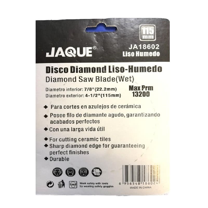 Miniatura 2 de DISCO DIAMANTADO 115MM LISO