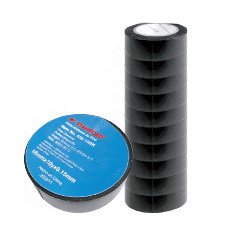 Imagen de CINTA AISLANTE ELECTRICA NEGRO 18MM X 20MTS.
