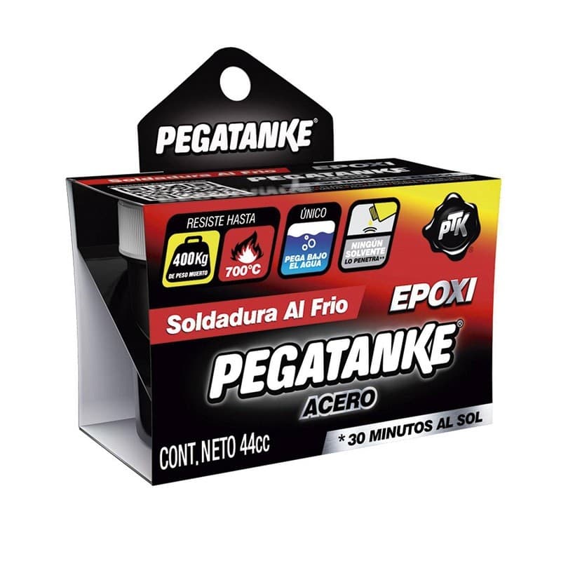 Imagen de PEGAMENTO PEGATANKE ACERO 44CC