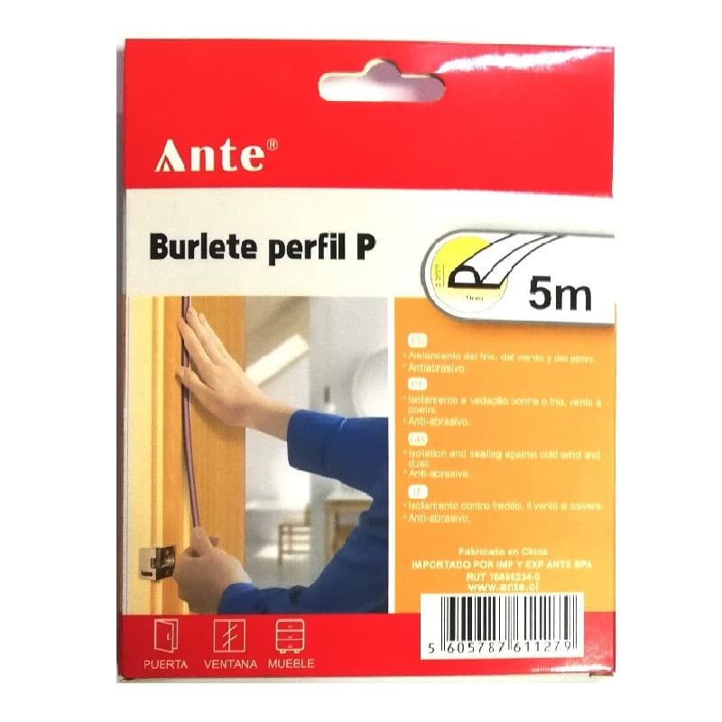 Miniatura 2 de BURLETE 5MT PERFIL P