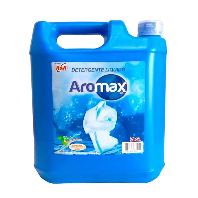 Imagen de DETERGENTE LIQUIDO AROMAX 5LT