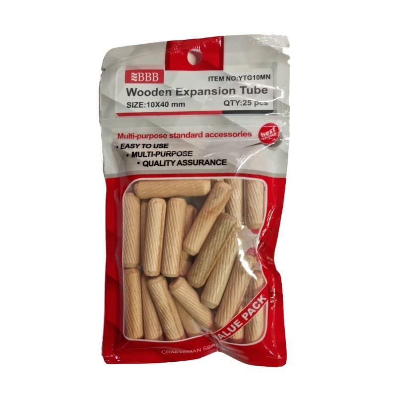 Miniatura 2 de TARUGO DE MADERA 10X40MM 25PCS