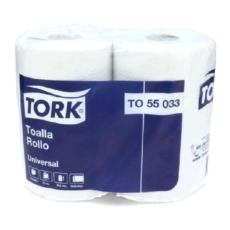 Imagen de TOALLA PAPEL TORK 24MT X2 ROLLOS