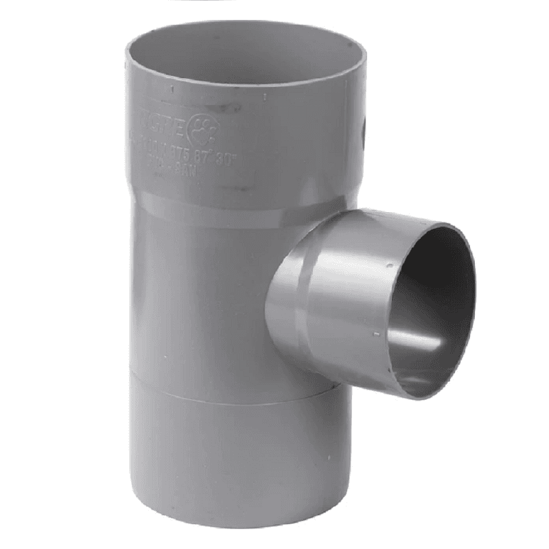 Imagen de TEE SANITARIO GRIS PVC 110X75MM