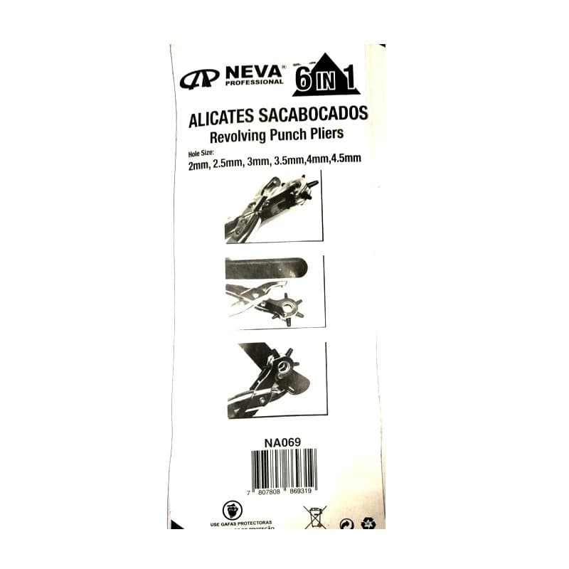 Miniatura 2 de ALICATE SACABOCADO 6 EN 1 9"