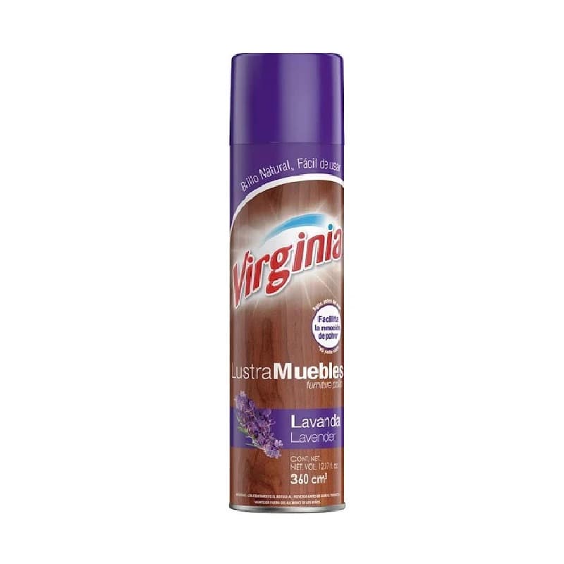 Imagen de LUSTRA MUEBLE VIRGINIA SPRAY LAVANDA 360CC