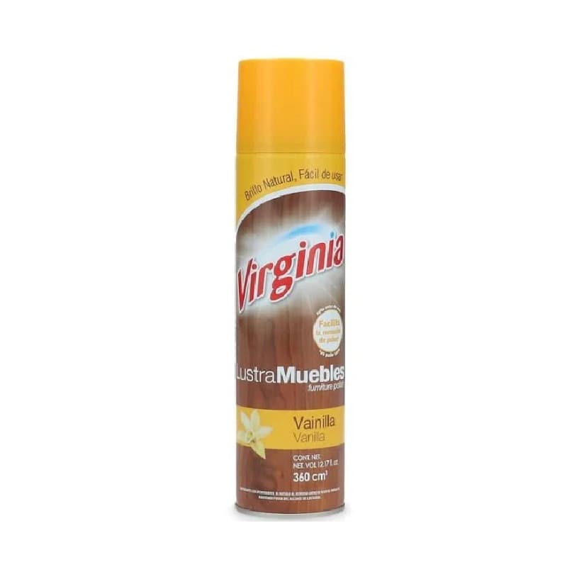 Imagen de LUSTRA MUEBLE VIRGINIA SPRAY VAINILLA 360CC