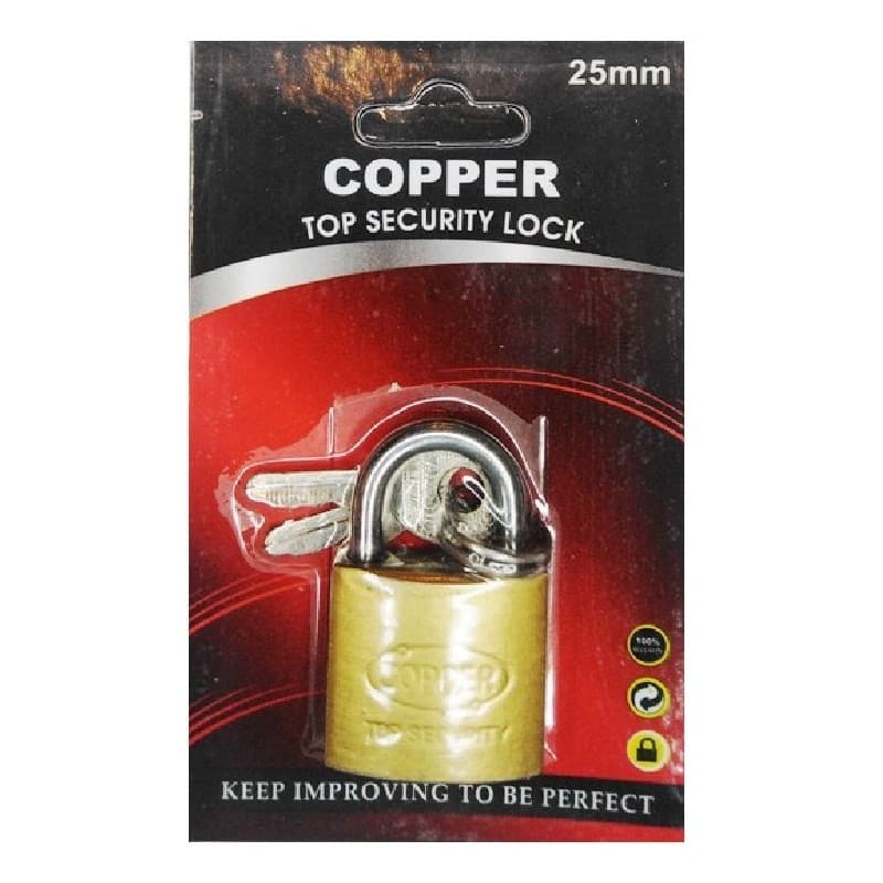 Imagen de CANDADO COOPER 25MM