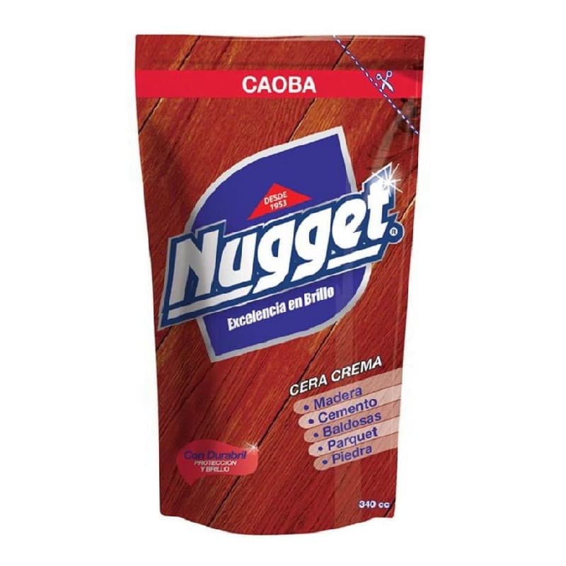 Imagen de CERA NUGGET CAOBA 340CC